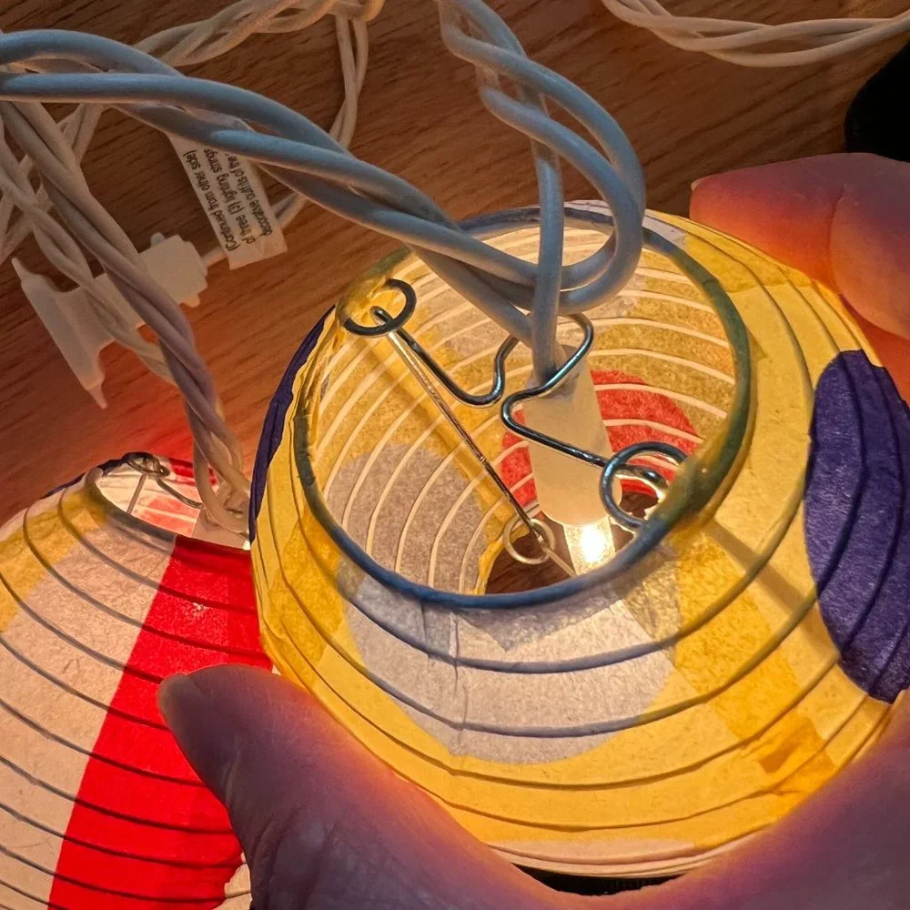 Fun Paper Lantern String Lights